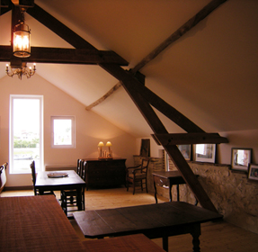 Vue sur la salle  manger