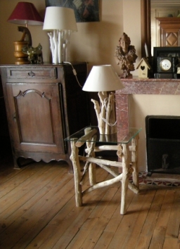 petite table et console- Bois du Lot